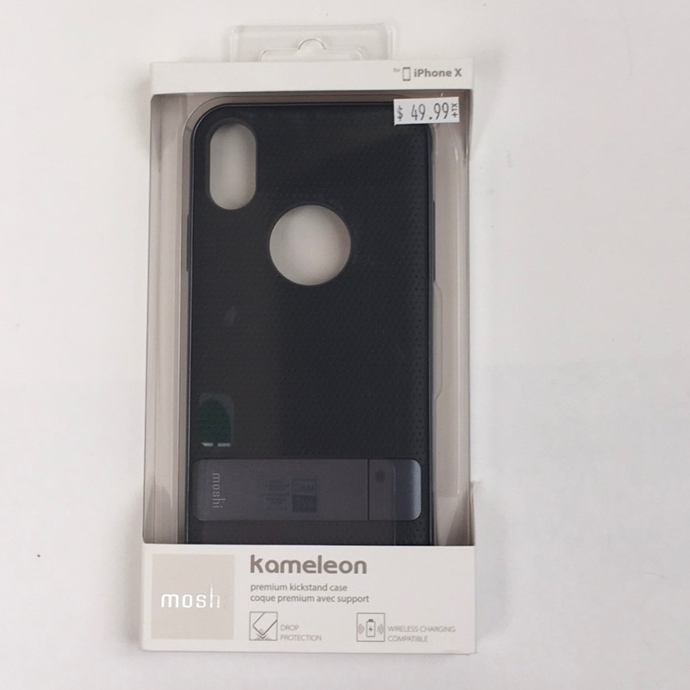 Moshi Kameleon iPhone X case - Black